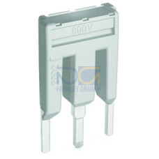 Continuous jumper, 3-way, insulated, light gray