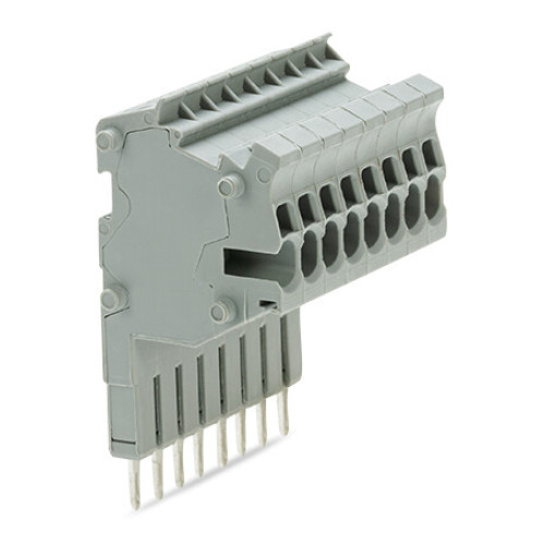 Modular TOPJOB&reg;S connector, modular, for jumper contact slot, gray