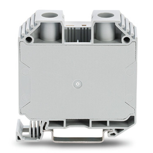 2-conductor through terminal block, 35 mm&sup2;, with screw-type connection, gray