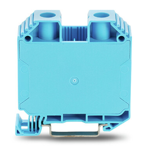 2-conductor through terminal block, 35 mm&sup2;, with screw-type connection, blue