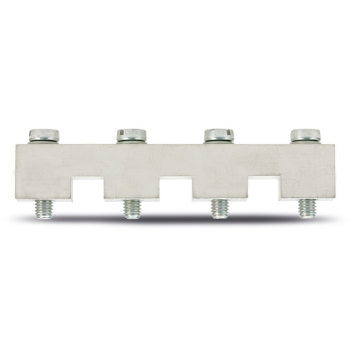 Jumper, 4-way, unplated, silver-colored