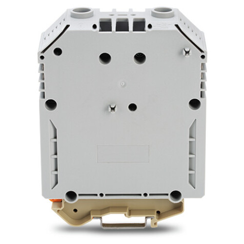 2-conductor through terminal block, 240 mm&sup2;, with screw-type connection, gray