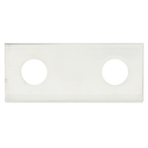 Jumper, for M16 stud bolts, 2-way, white