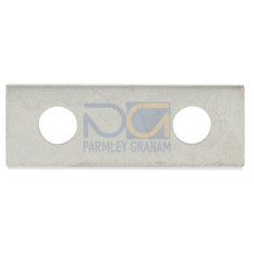 Jumper, for M8 stud bolts, 2-way, silver-colored