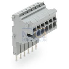 Modular TOPJOB&reg;S connector, modular, for jumper contact slot, gray