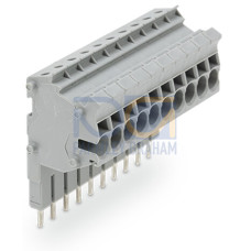 Modular TOPJOB&reg;S connector, modular, for jumper contact slot, gray