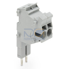 Modular TOPJOB&reg;S connector, modular, for jumper contact slot, gray