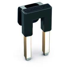 Jumper, for conductor entry, 2-way, dark gray