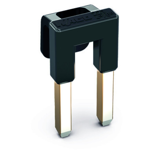 Jumper, for conductor entry, 2-way, dark gray