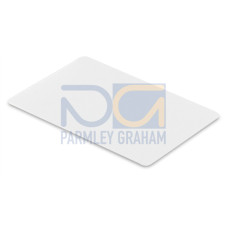 Cover, for frames, snap-in type, 27 x 17.5 mm, halogen-free, transparent