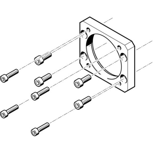 EAMF-A-62B-70A Motor flange