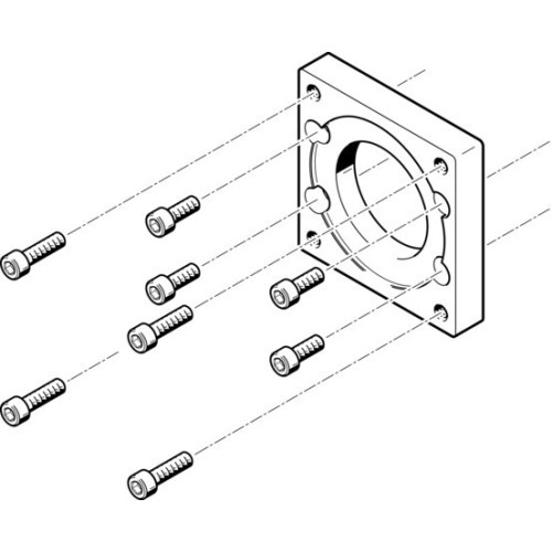 EAMF-A-62B-87A Motor flange