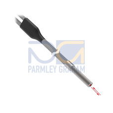 Plastic Fiber, Diffuse Reflective, Core Dia.: 0.5 & 9 x 0.25, Fiber Length 1 m, Coaxial, Thread, SteelSkin, TMB5 Termination