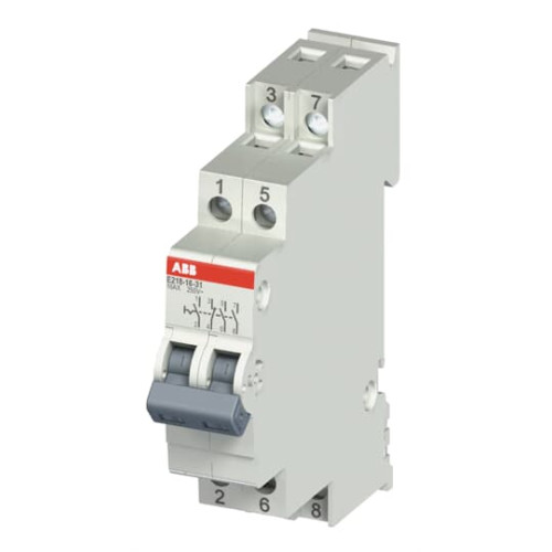 Control Switch, 16 A, acc. to EN 250 V AC, 3NO, 1NC, El. Color: Grey, MW: 1