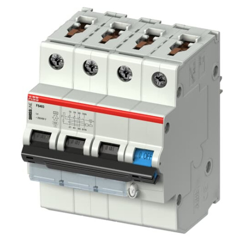 FS403M-B25/0.03 Residual Current Circuit Breaker with Overcurrent Protection