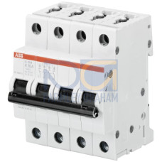 S204-K8 Miniature Circuit Breaker - 4P - K - 8 A