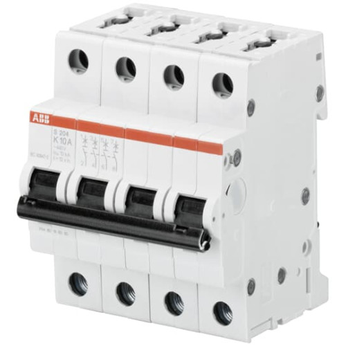 S204-K8 Miniature Circuit Breaker - 4P - K - 8 A