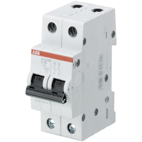 SH202M-C40 Miniature Circuit Breaker - 2P - C - 40 A