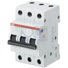 SH203M-C50 Miniature Circuit Breaker - 3P - C - 50 A