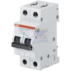 S201M-B63NA Miniature Circuit Breaker - 1+NP - B - 63 A