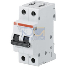 S201-K1.6NA Miniature Circuit Breaker - 1+NP - K - 1.6 A