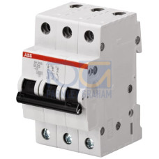 SH203-B40 Miniature Circuit Breaker - 3P - B - 40 A
