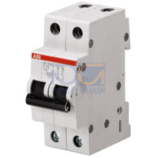 SH202-C4 Miniature Circuit Breaker - 2P - C - 4 A