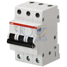 SH203-C13 Miniature Circuit Breaker - 3P - C - 13 A