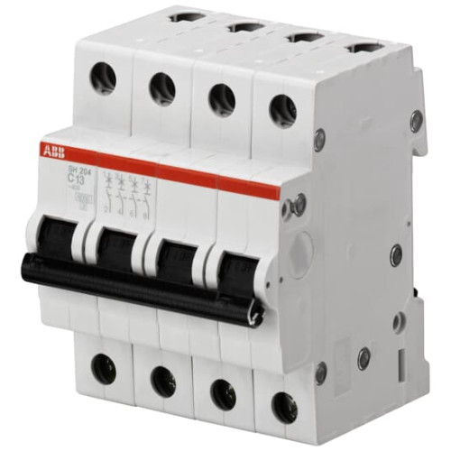 SH204-C8 Miniature Circuit Breaker - 4P - C - 8 A