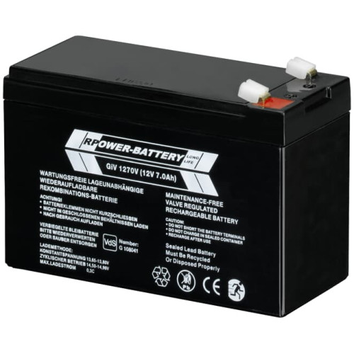 SAK7 Sealed Lead Acid Battery, 12 V DC, 7.2 Ah