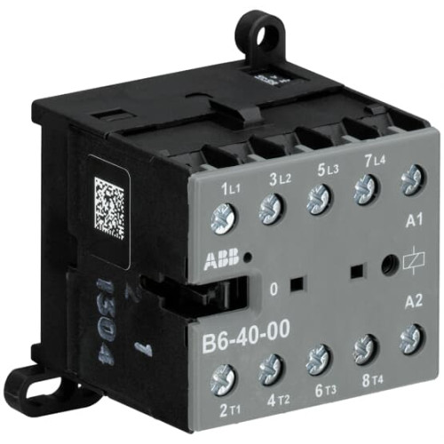 B6-40-00-03 Mini Contactor 48 V AC - 4 NO - 0 NC - Screw Terminals