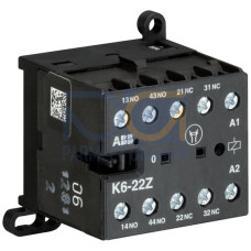 K6-22Z-03 Mini Contactor Relay 48V 40-450Hz