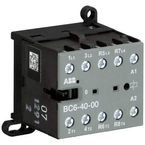 BC6-40-00-01 Mini Contactor 24 V DC - 4 NO - 0 NC - Screw Terminals