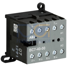 BC7-40-00-01 Mini Contactor 24 V DC - 4 NO - 0 NC - Screw Terminals