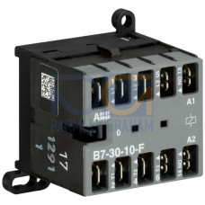 B7-30-10-F-84 Mini Contactor 110 ... 127 V AC - 3 NO - 0 NC - Flat-Pin Connections