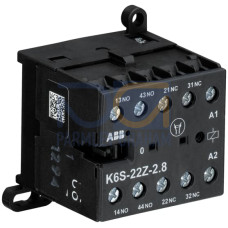 K6S-22Z-2.8-72 Mini Contactor Relay 17-32VDC, 2.8W