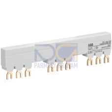 PS1-3-2-100 3-phase busbar for 3 MS116 /MS132 with 2 HK/SK, Ie=100A
