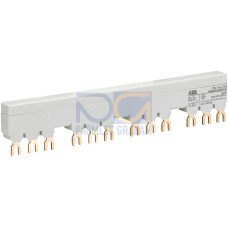 PS1-4-1-100 3-phase busbar for 4 MS116 /MS132 with 1 HK/SK, Ie=100A