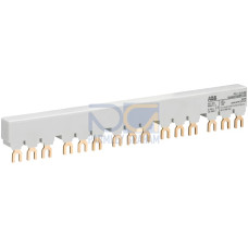 PS1-5-0-65 3-phase busbar for 5 MS116 / MS132, Ie=65A
