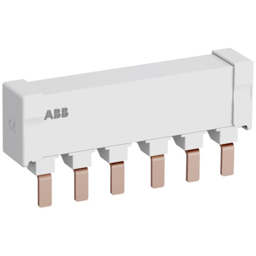 PS2-2-0-125 3-phase busbar for 2 MS165, Ie=125A