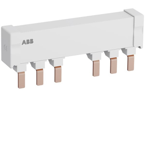 PS2-2-2-125 3-phase busbar for 2 MS165 with 2 HK/SK, Ie=125A
