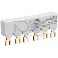 PS1-2-0-65 3-phase busbar for 2 MS116 / MS132, Ie=65A