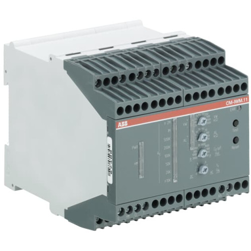 CM-IWM.11 Insulation monitoring relay 2c/o, 1-250kOhm,0.02-20MOhm, 24VDC