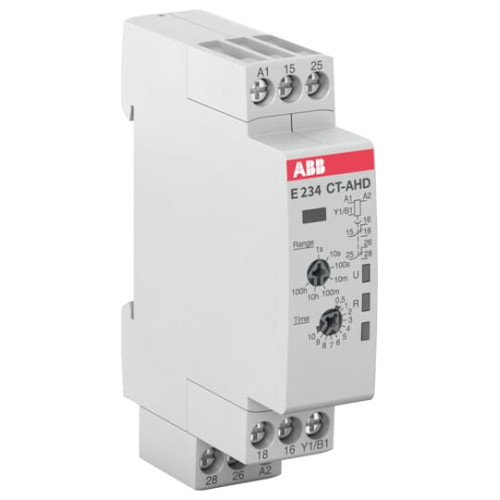 OFF-Delay, 2c/o, 0.05s - 100hrs, 24-48 V DC, 24-240 V AC input voltage