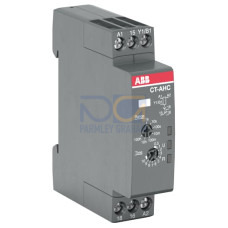 CT-AHC.12 Time relay, OFF-delay 1c/o, 24-48VDC/24-240VAC
