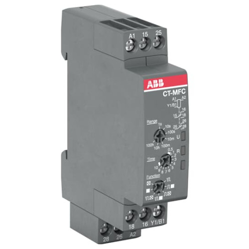 CT-MFC.21 Time relay, Multifunctional 2c/o, 12-240VAC/DC