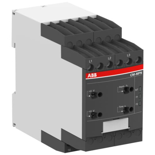 CM-MPN.72S Three-phase monitoring relay 2c/o, 0,0.1-30s, L1-L2-L3=3x530-820VAC