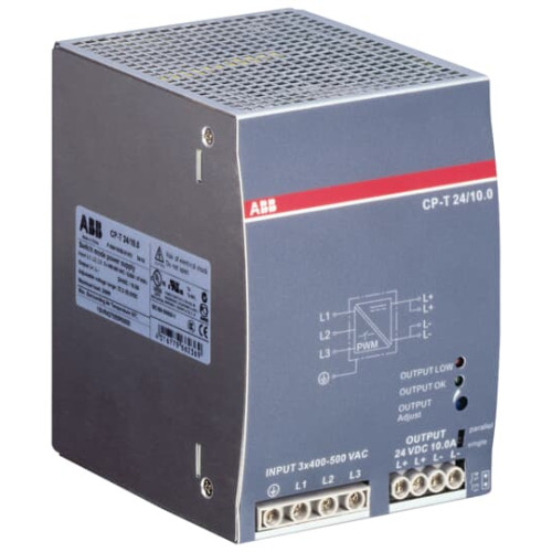 CP-T 24/10.0 Power supply In: 3x400-500VAC Out: 24VDC/10.0A