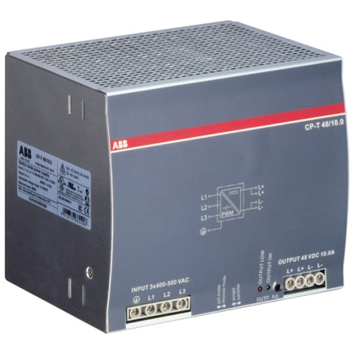 CP-T 48/10.0 Power supply In: 3x400-500VAC Out: 48VDC/10.0A