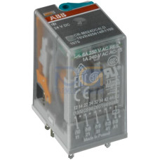 CR-M110DC4L Pluggable interface relay 4c/o, A1-A2=110VDC, 250V/6A, LED
